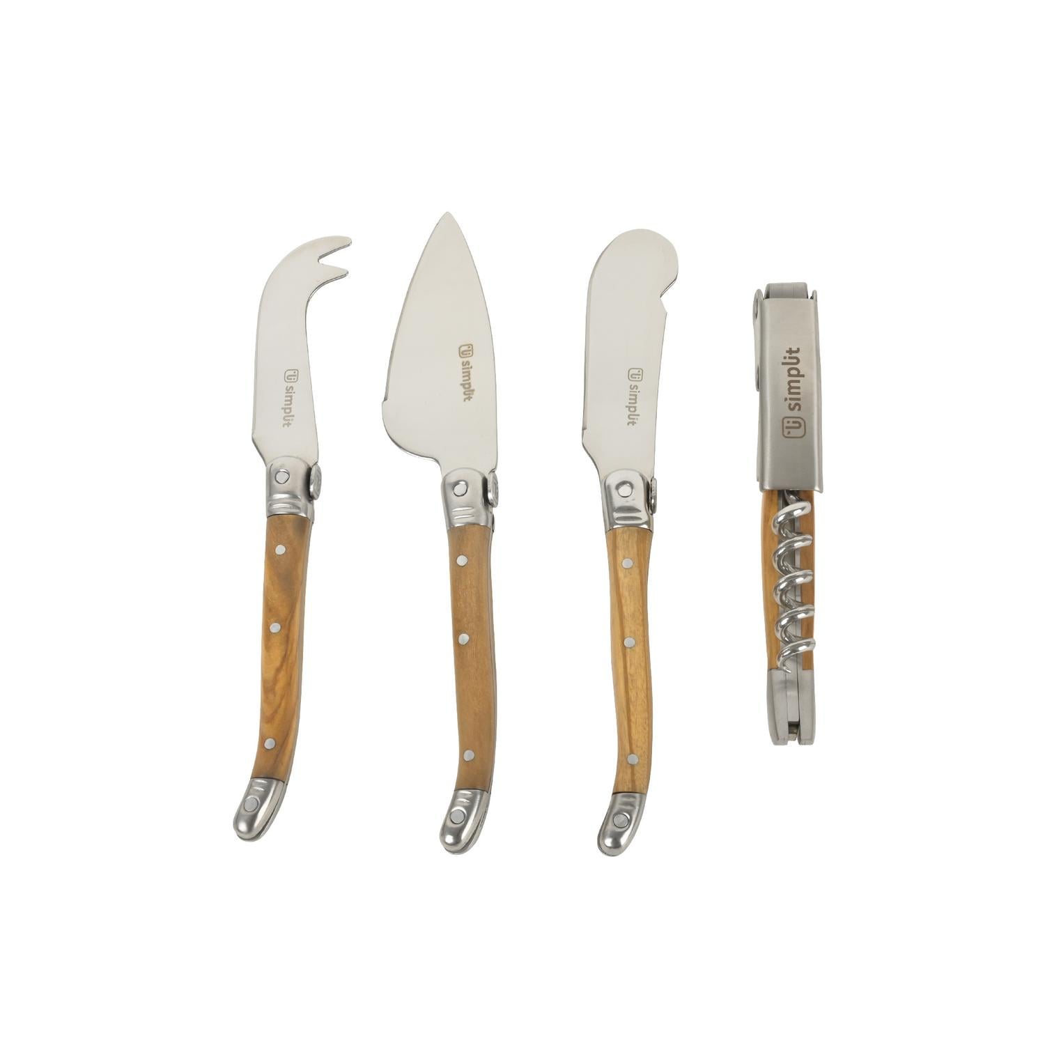 SET CUCHILLOS PARA QUESO 4 PCS PROVENZA SIMPLIT - 1