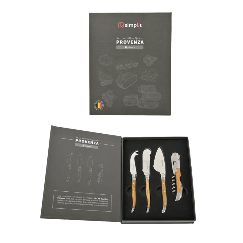SET CUCHILLOS PARA QUESO 4 PCS PROVENZA SIMPLIT - 8