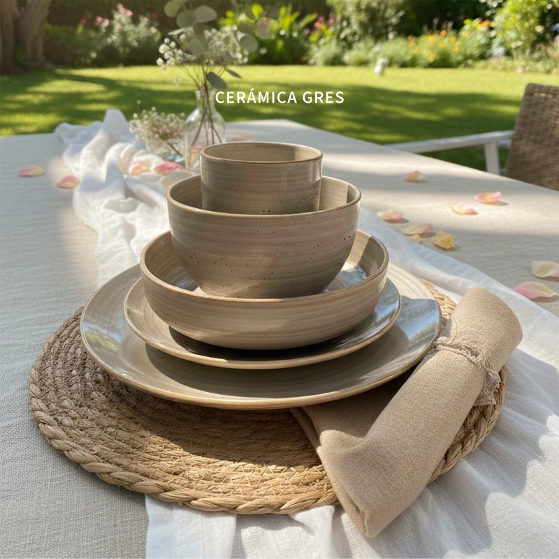 SET 8 VASOS CERAMICA 330 ML SIENA SIMPLIT - 5