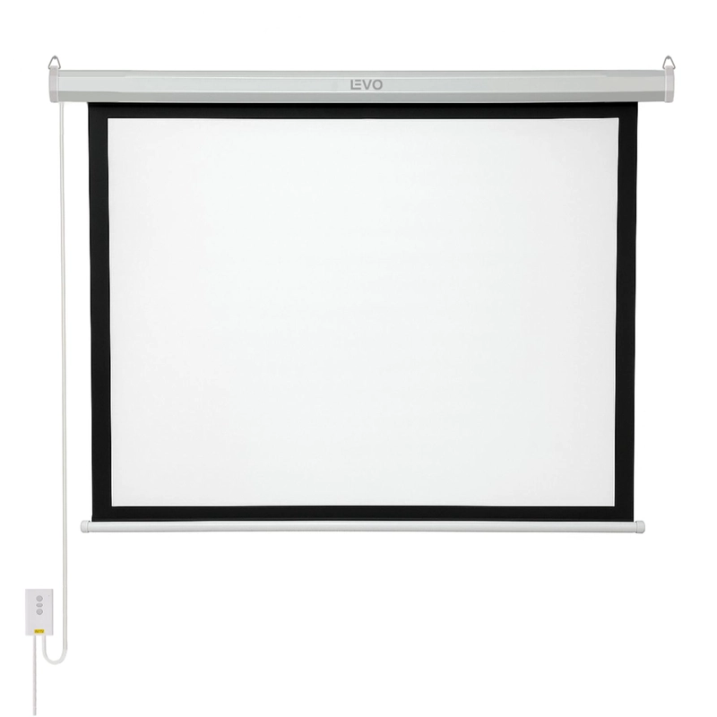 TELON 80 PULGADAS ELE CTRICO CON CONTROL 165 X 125 CM LEVO