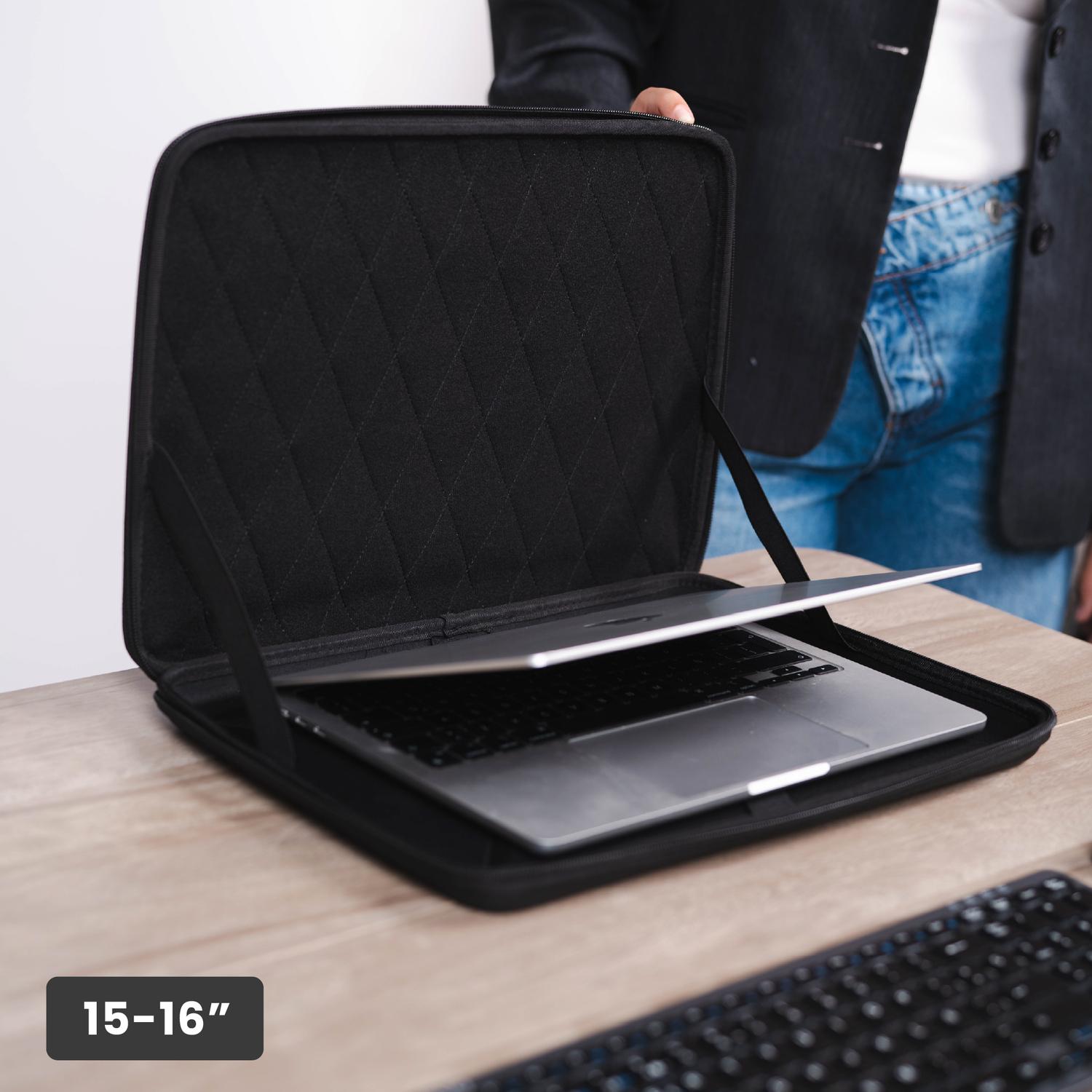FUNDA HARDSHELL PARA NOTEBOOK 15-16' NEGRO LEVO - 2