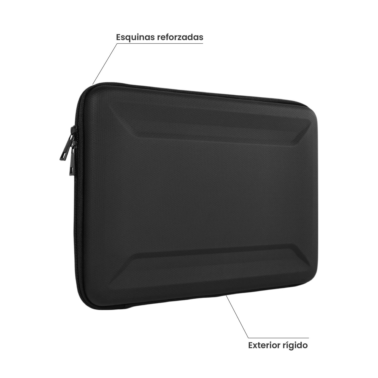 FUNDA HARDSHELL PARA NOTEBOOK 15-16' NEGRO LEVO - 6
