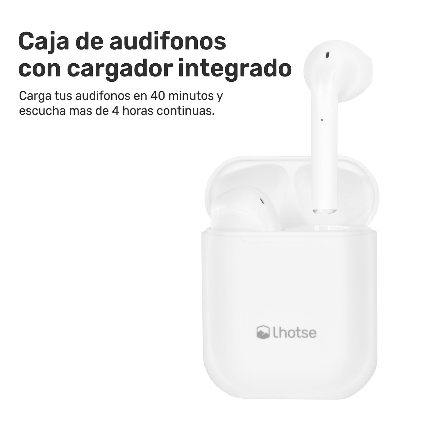AUDÍFONOS LHOTSE BLUETOOTH INALÁMBRICO RM12 BLANCO - 7