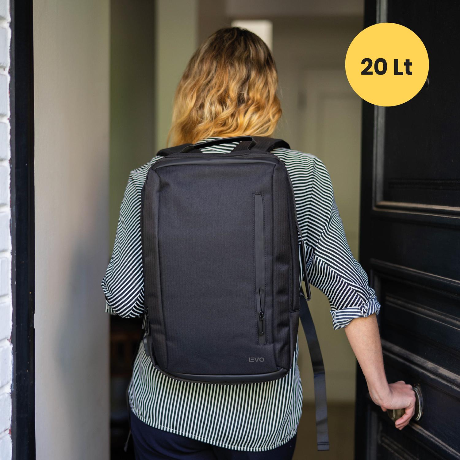 MOCHILA NOTEBOOK MANAGER 15,6' LEVO TAMAÑO TALLA UNICA - 2