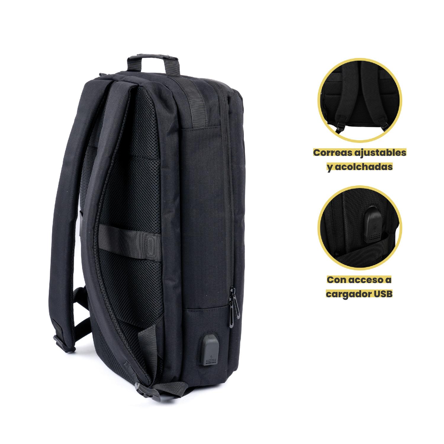 MOCHILA NOTEBOOK MANAGER 15,6' LEVO TAMAÑO TALLA UNICA - 3