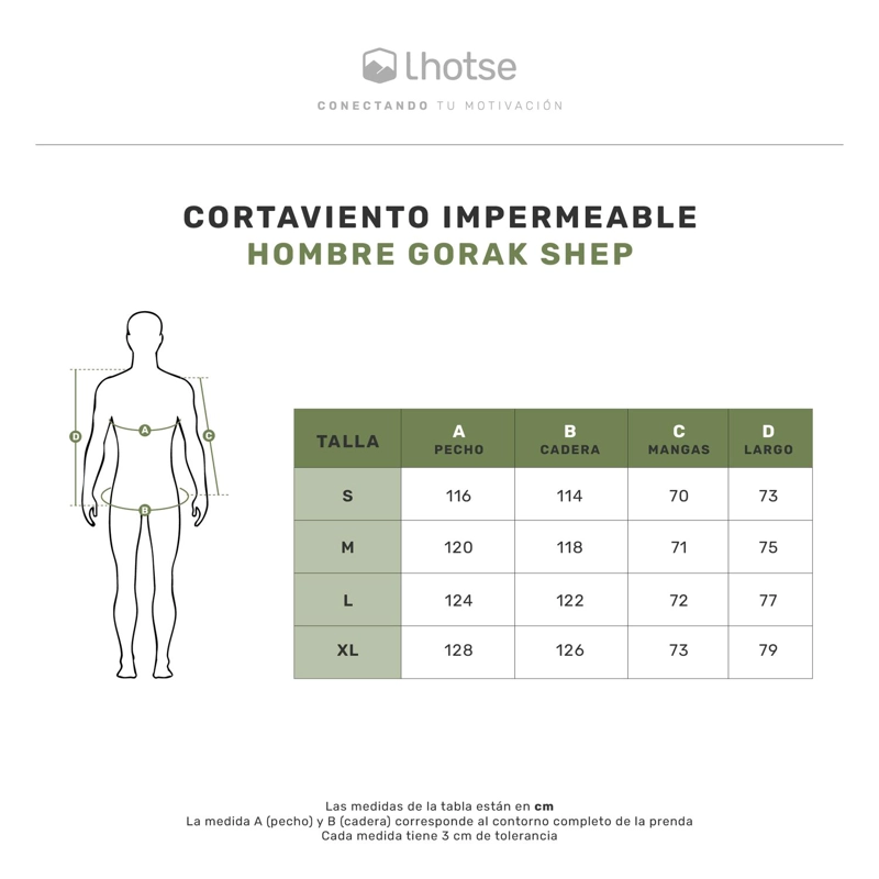 CORTAVIENTO IMPERMEABLE GORAK SHEP LHOTSE - 8