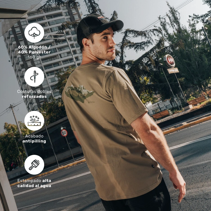 POLERA HOMBRE MANGA CORTA NEPAL LHOTSE - 6