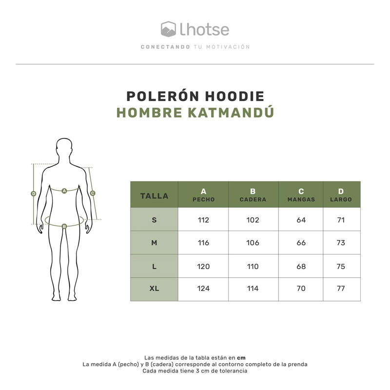 POLERON HOMBRE HOODIE KATMANDU LHOTSE - 1