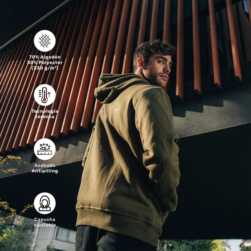 POLERON HOMBRE HOODIE KATMANDU LHOTSE - 7