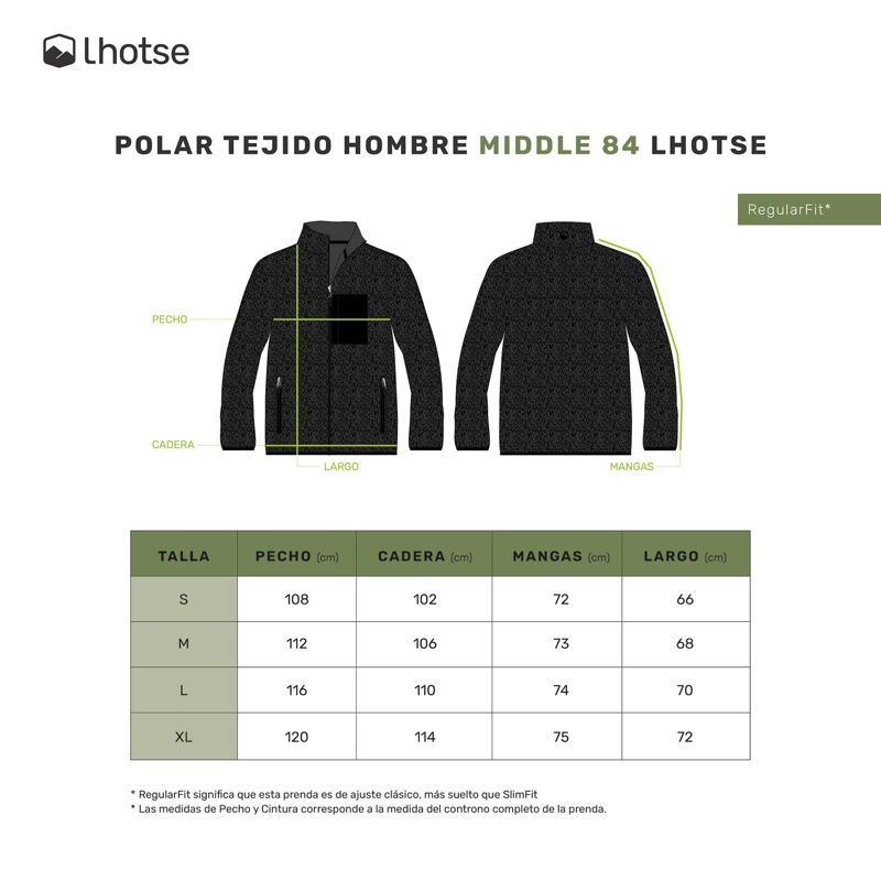 POLAR HOMBRE TEJIDO TE RMICO ANTI-PEELING MIDDLE LHOTSE - 8
