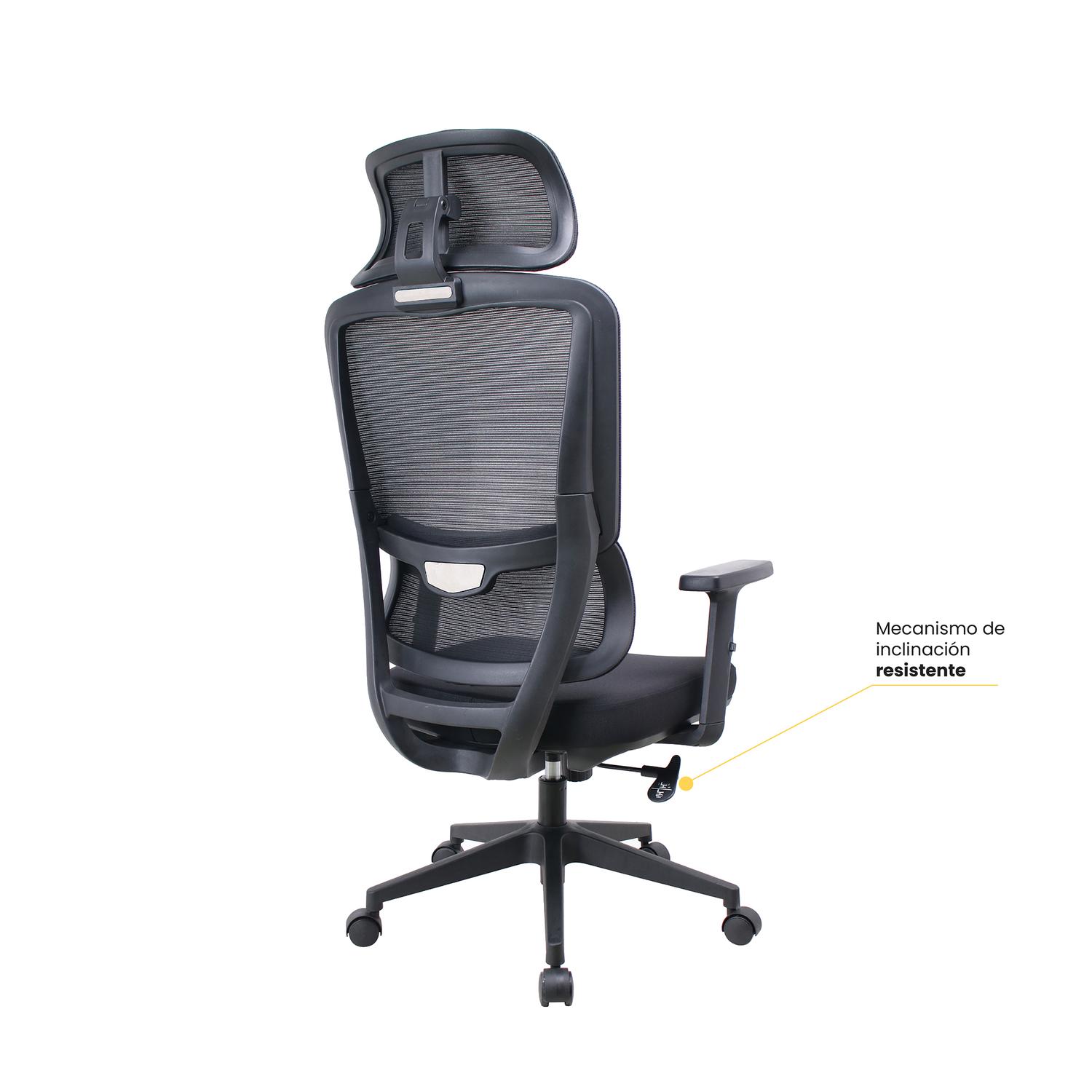 2 SILLAS ESCRITORIO OFICINA ERGONOMICA ERGOTECH LEVO - 6