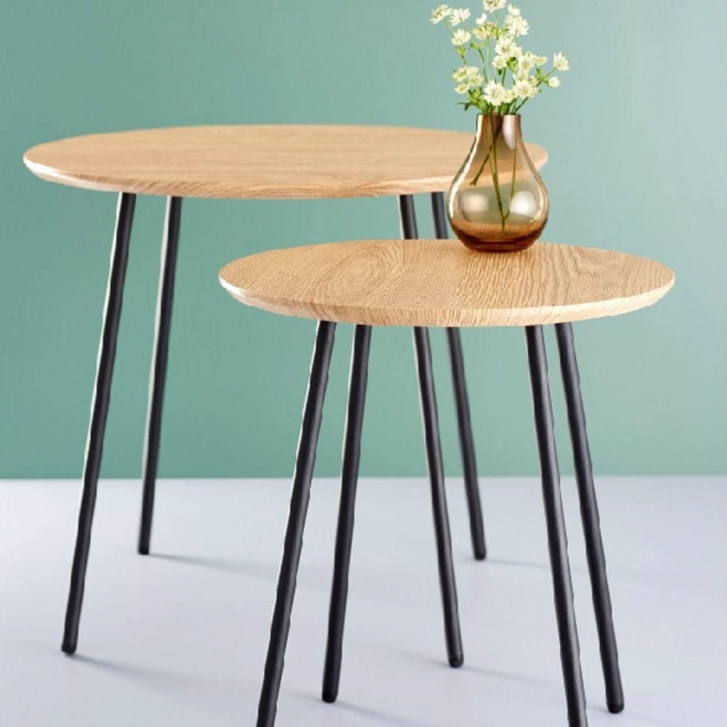 MESA LATERAL DE DISEÑO MODERNO MDF Y PVC DAY - 6