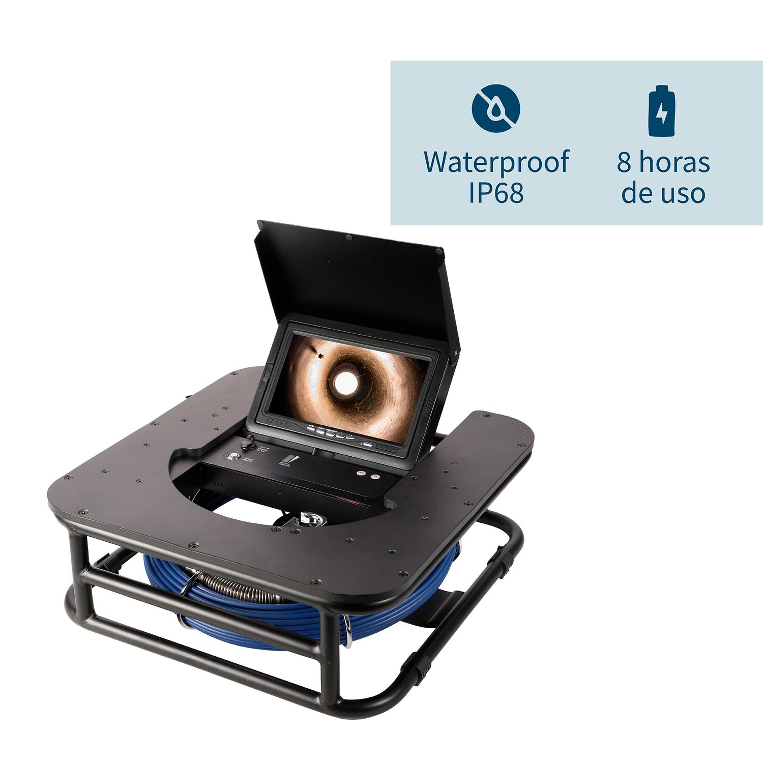 CAMARA DE INSPECCION BAROSCOPIO 512 HZ CON SONDA 20 MTS H5 - 7