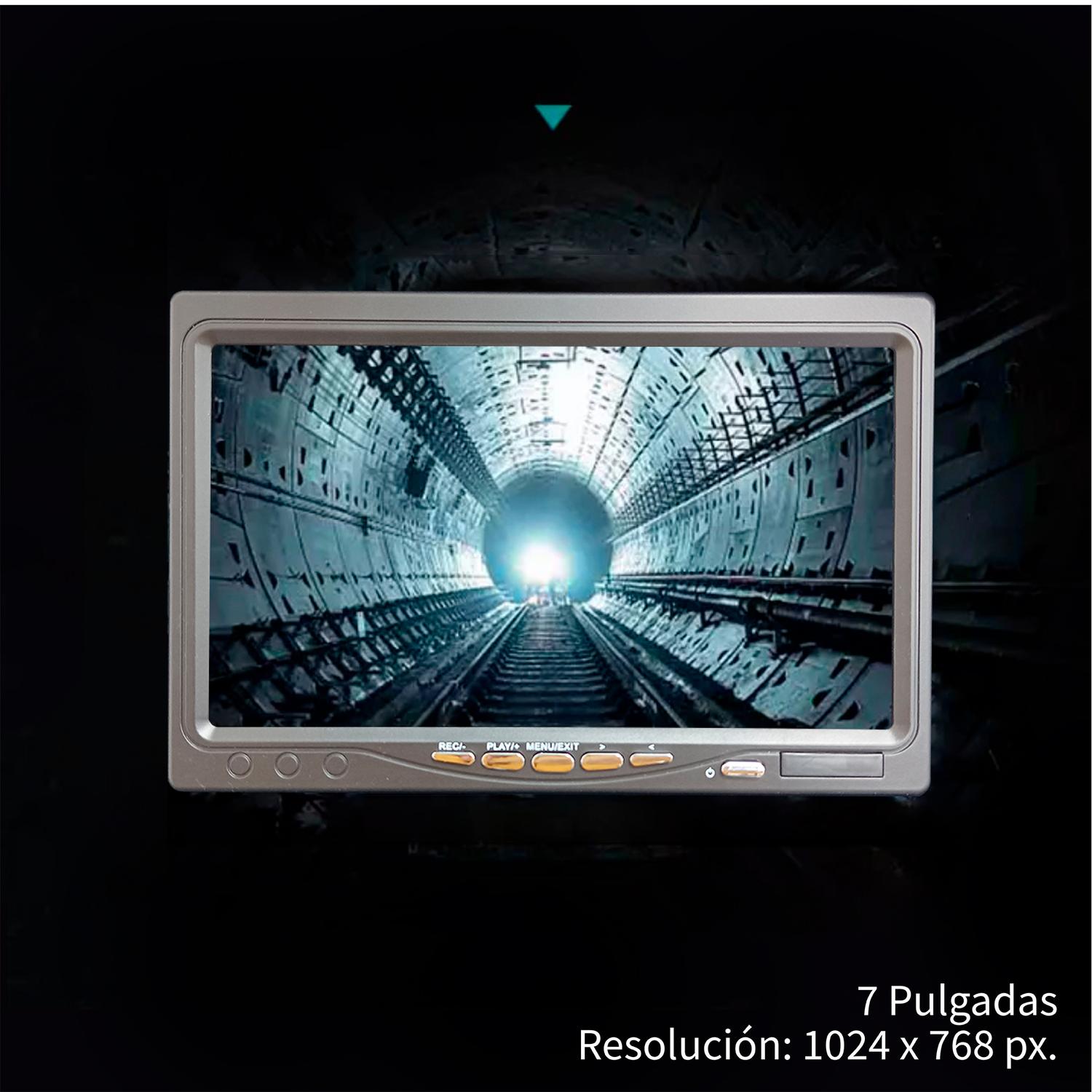 CAMARA DE INSPECCION BAROSCOPIO 512 HZ CON SONDA 20 MTS H5 - 8
