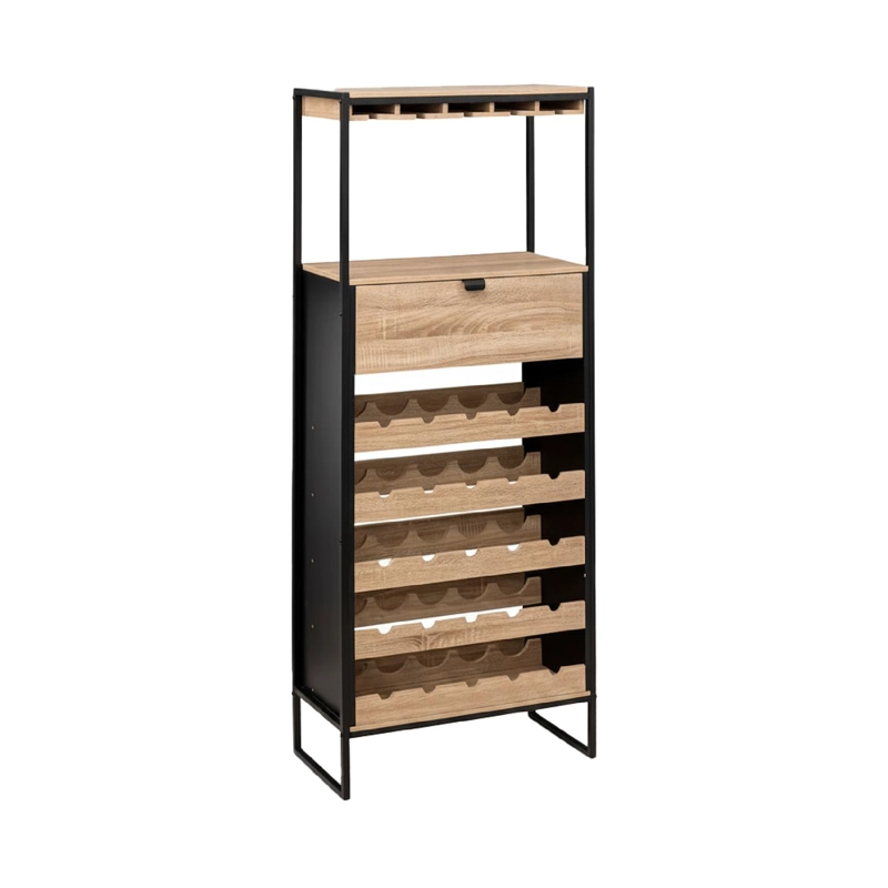 MUEBLE BAR CAVA CON SOPORTE PARA 25 BOTELLAS ALIAJ 5FIVE - 1