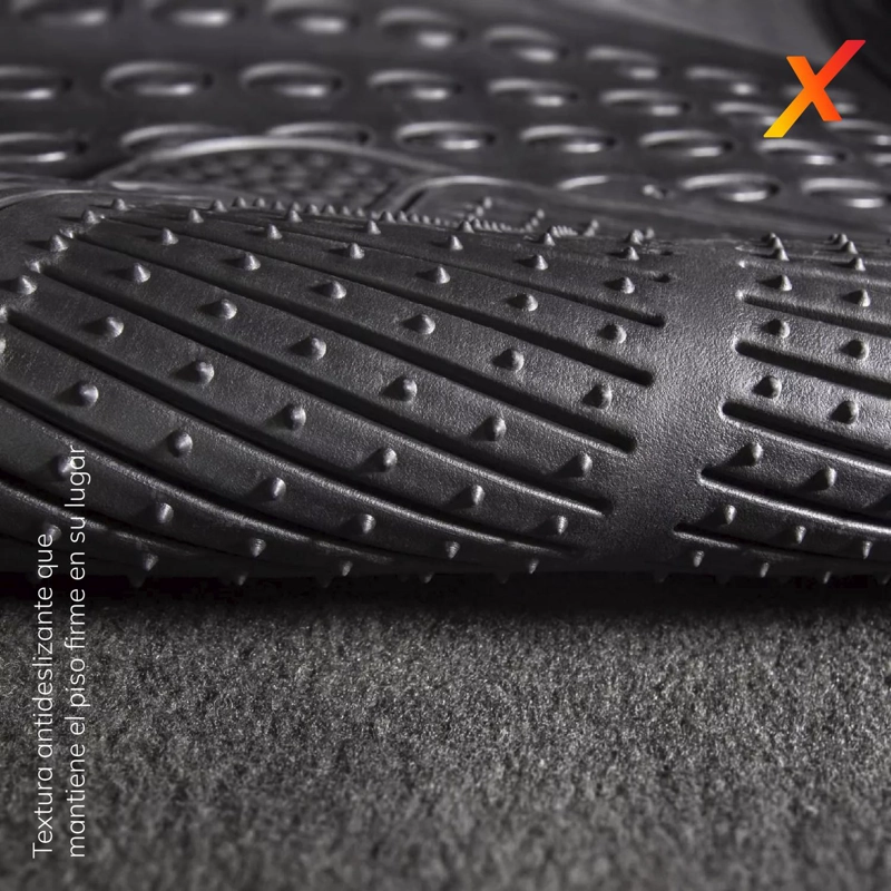 ALFOMBRA PISO DE GOMA PARA AUTO UNIVERSAL 4 PIEZAS XROAD - 5