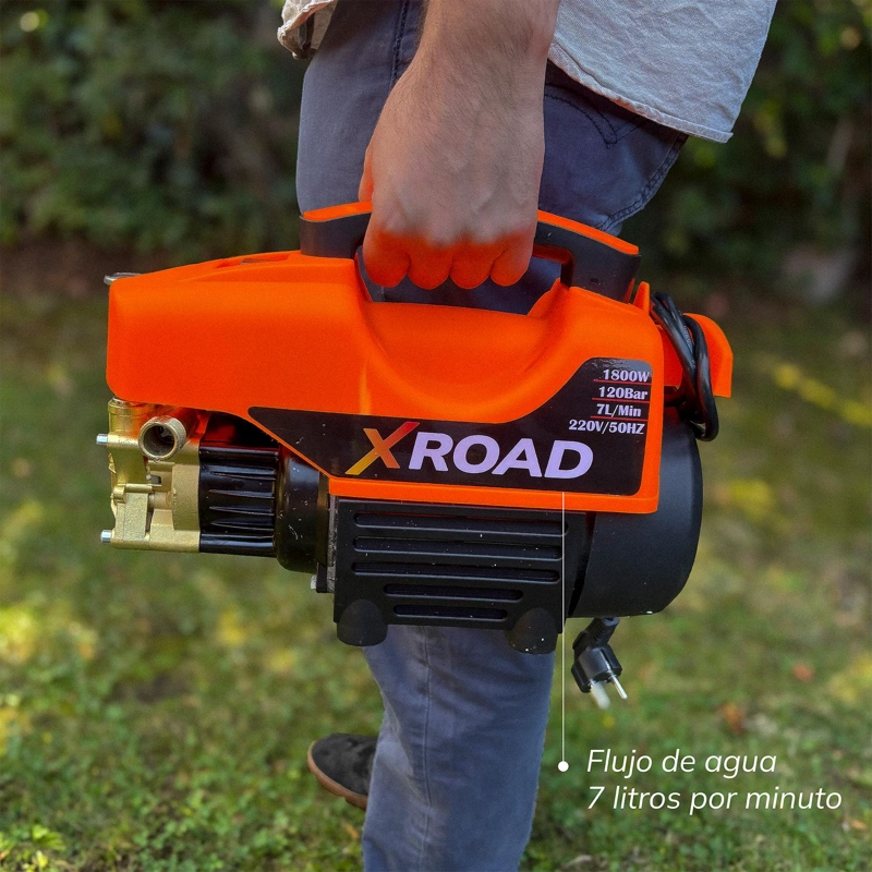 HIDROLAVADORA ELE CTRICA 1800W 120 BAR HYDROX XROAD - 4