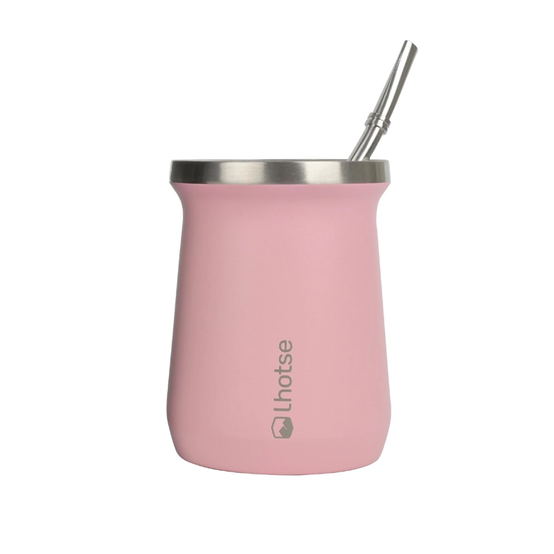 MATERA MATE MUG TE RMICO ACERO INOXIDABLE CON BOMBILLA LHOTSE - 1