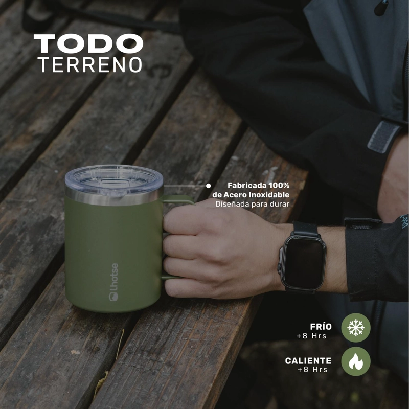TAZA TE RMICA INSULADA CAMPING 350ML - 6