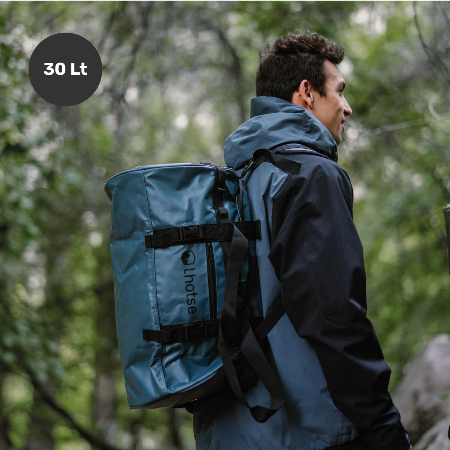 BOLSO DEPORTIVO IMPERMEABLE DUFFEL 30 LTS LHOTSE TAMAÑO TALLA UNICA - 2