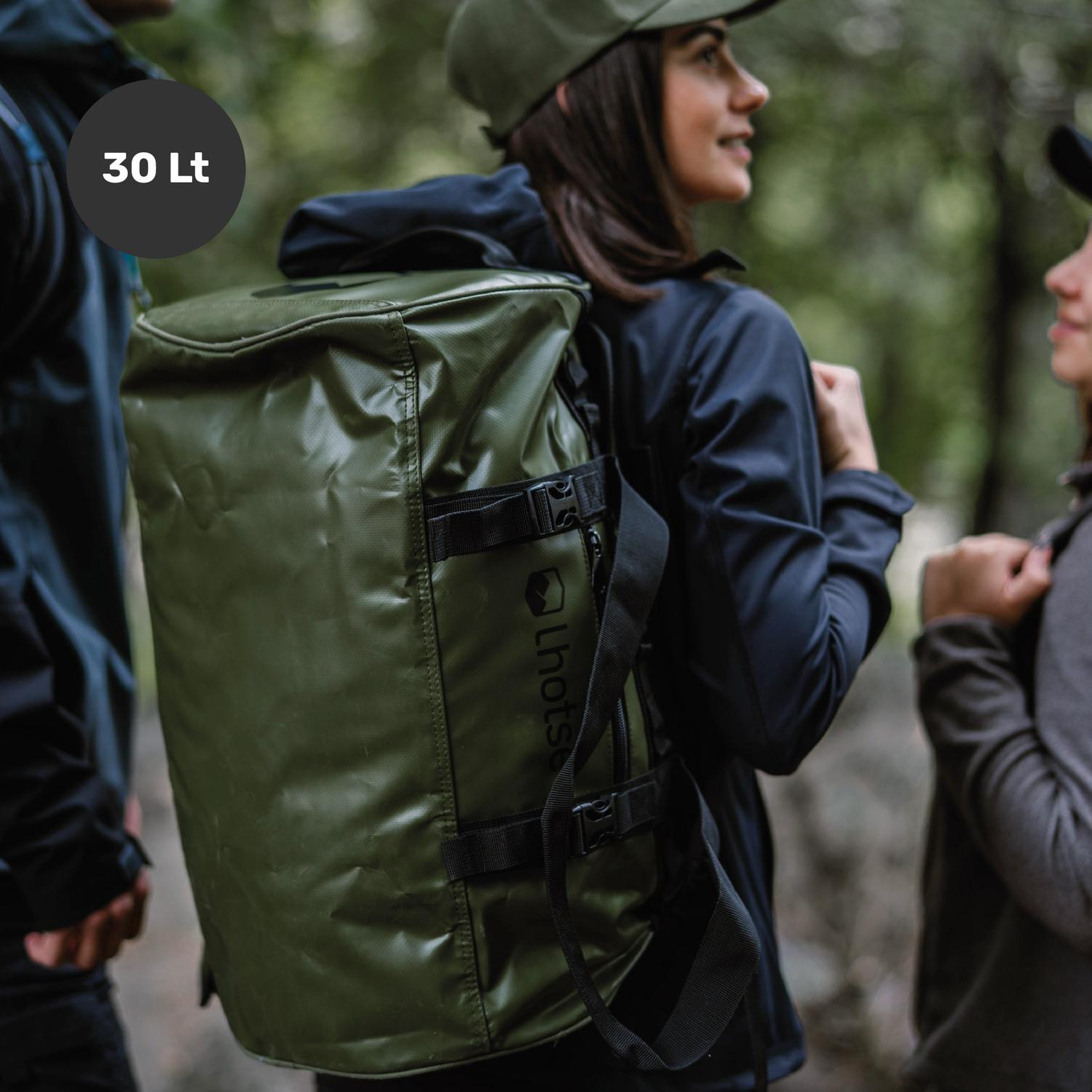 BOLSO DEPORTIVO IMPERMEABLE DUFFEL 30 LTS LHOTSE TAMAÑO TALLA UNICA - 2