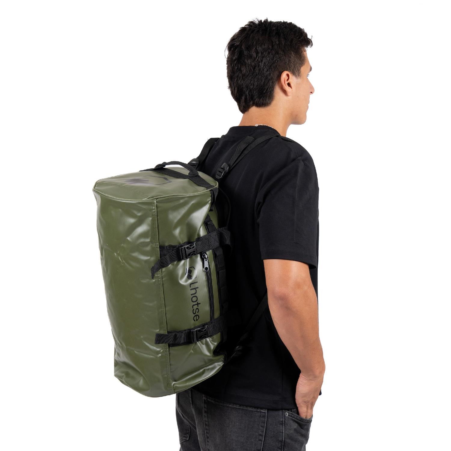 BOLSO DEPORTIVO IMPERMEABLE DUFFEL 30 LTS LHOTSE TAMAÑO TALLA UNICA - 7