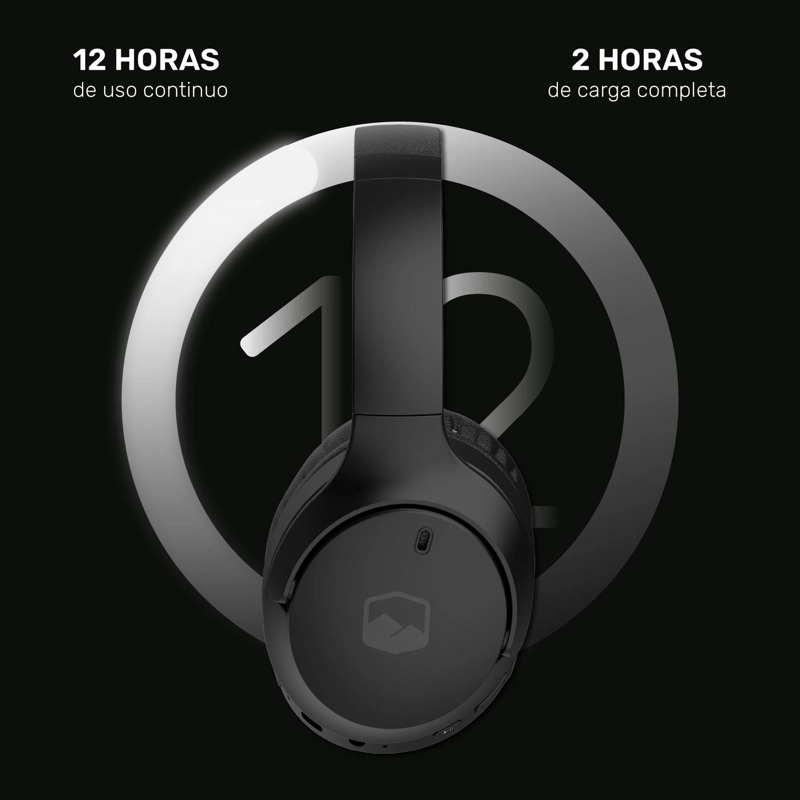AUDIFONOS BLUETOOTH INALAMBRICOS OVER EAR WAVEPRO - 4