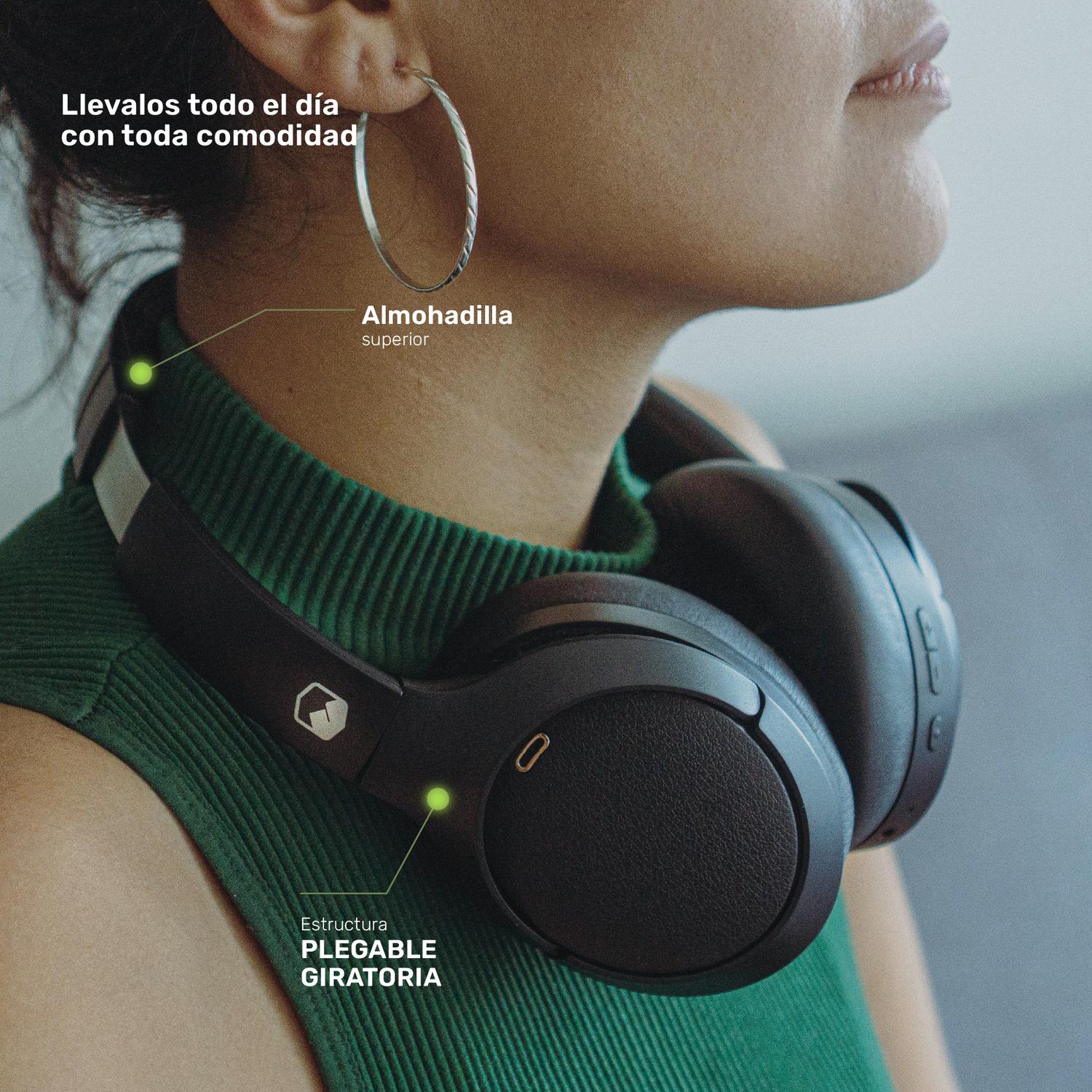 AUDIFONOS BLUETOOTH INALAMBRICO BEATMASTER ANC - 7