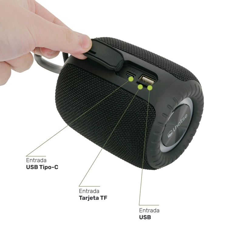 PARLANTE PORTATIL INALAMBRICO BLUETOOTH TRIPGO - 6