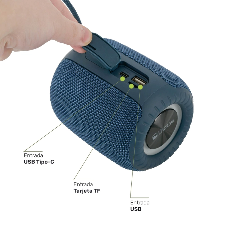 PARLANTE PORTATIL INALAMBRICO BLUETOOTH TRIPGO - 6