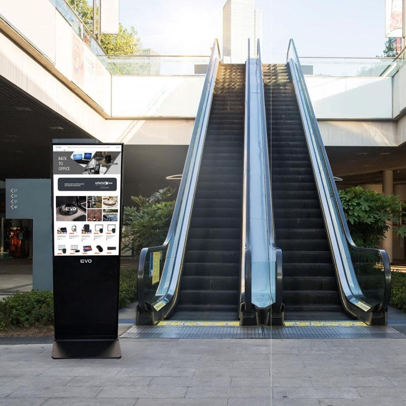 PANTALLA TOTEM PUBLICITARIO 50' TOUCH ANDROID WIFI USB LEVO - 3