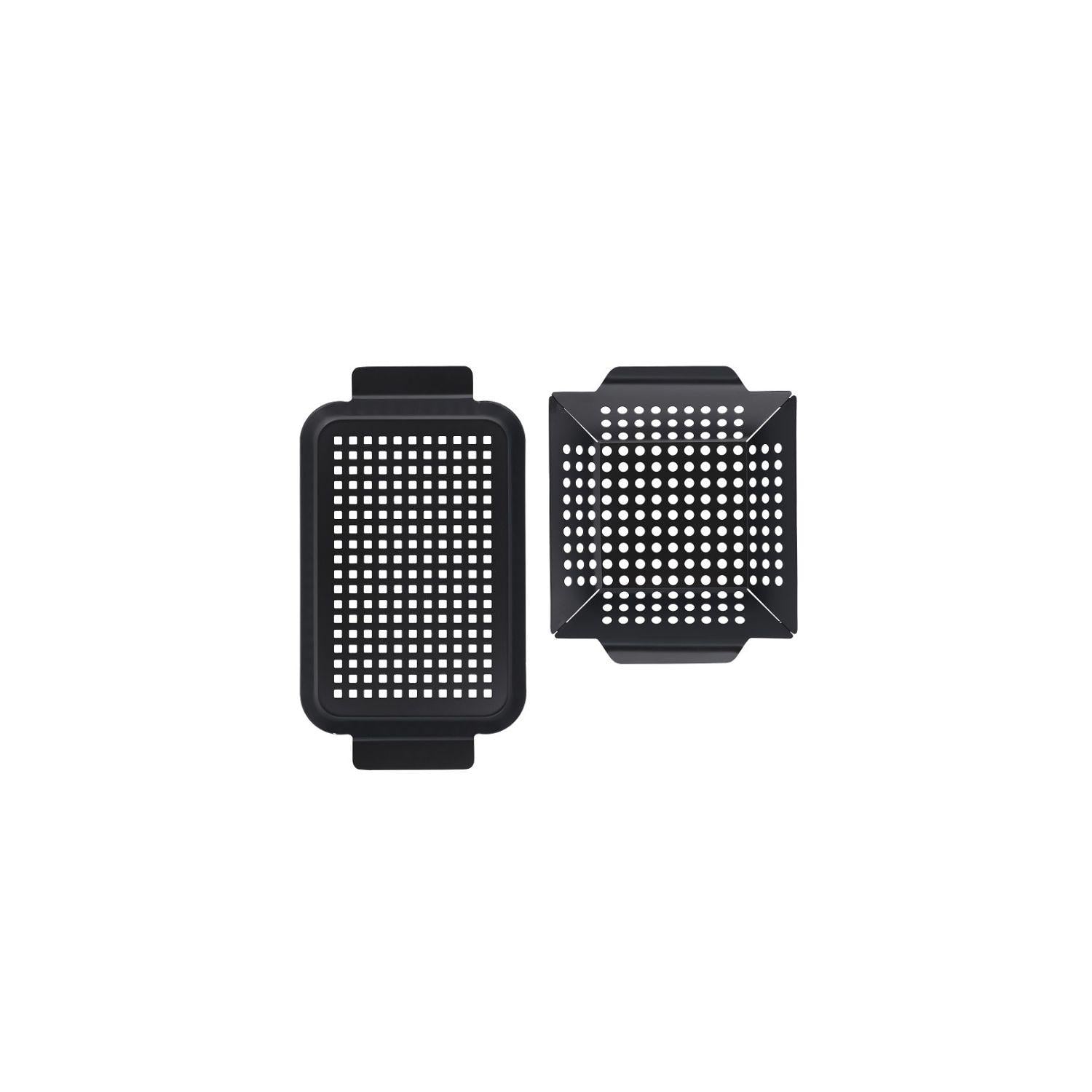 PACK BANDEJA PARA ASAR METAL 24X20X4 Y 34X18X2 CM DANGRILL - 1