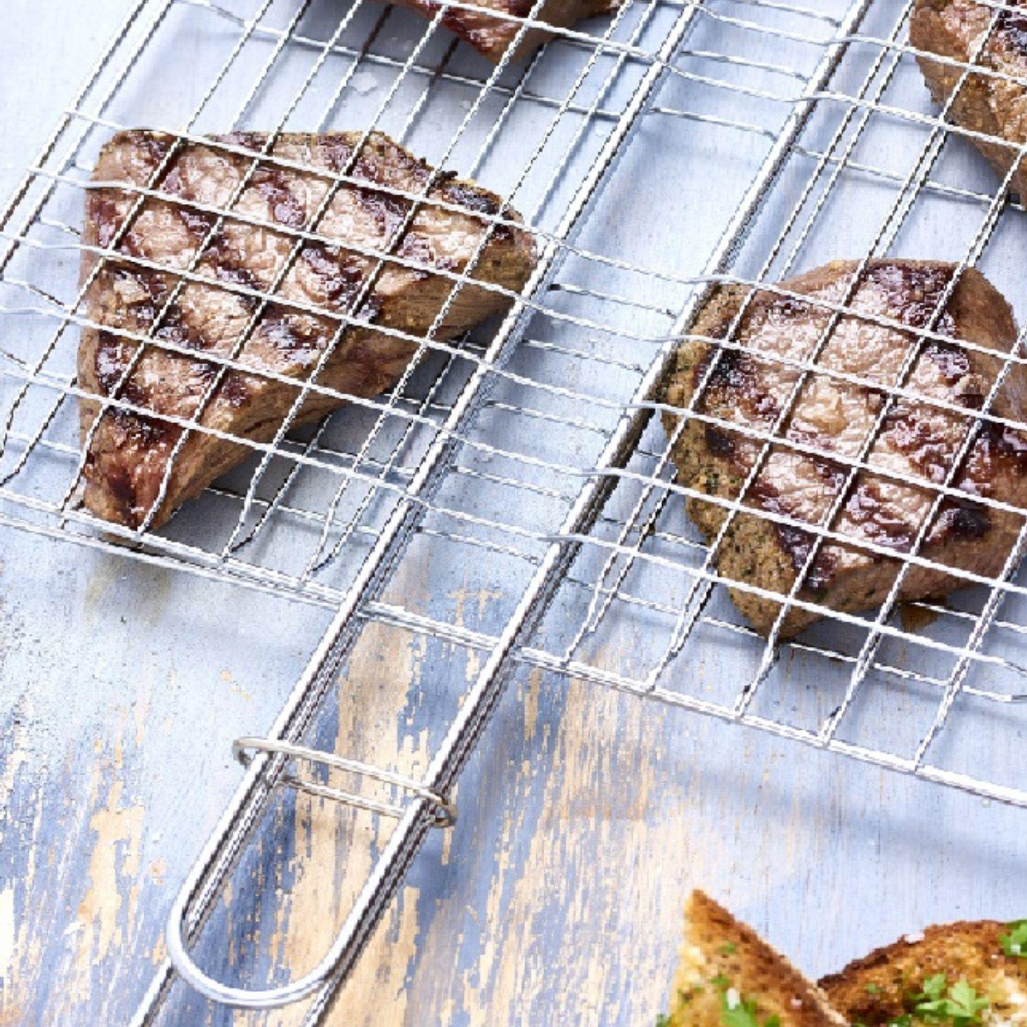 REJILLA PARA ASAR 25X24 CM ACERO INOXIDABLE DANGRILL - 3