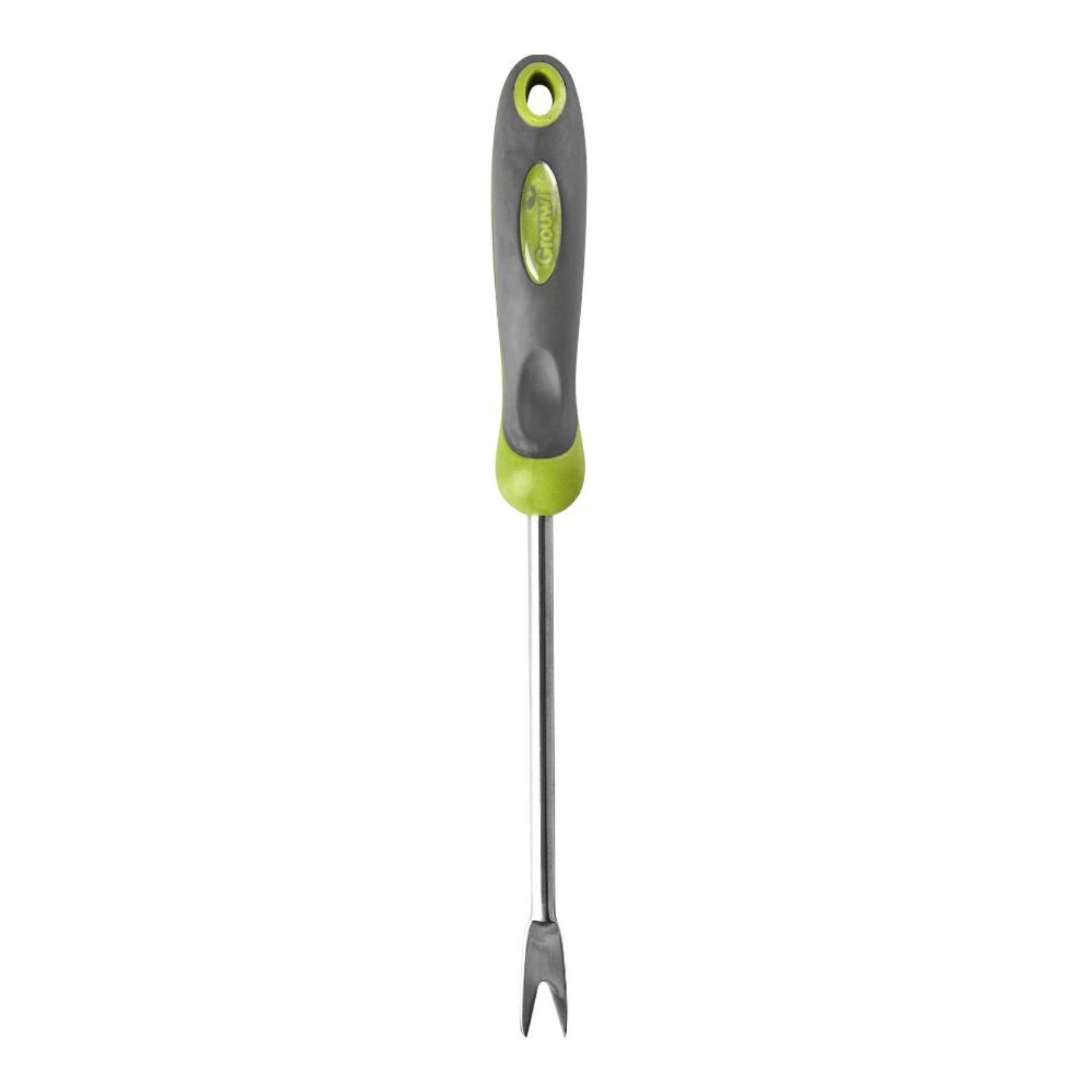 DESMALEZADOR DE ACERO INOXIDABLE CON MANGO ANTIDESLIZANTE GROUW - 1