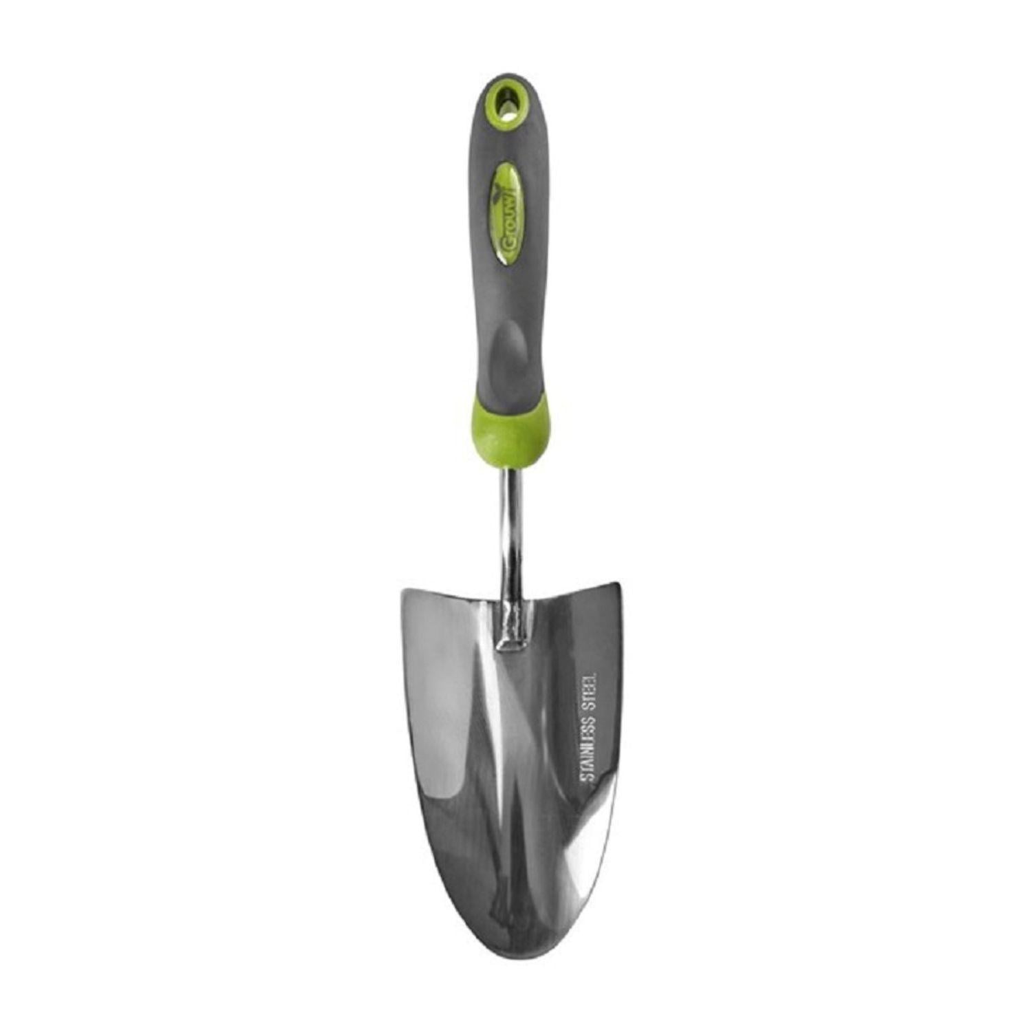 PALA JARDINERA ACERO INOXIDABLE Y MANGO ANTIDESLIZANTE GROUW - 1