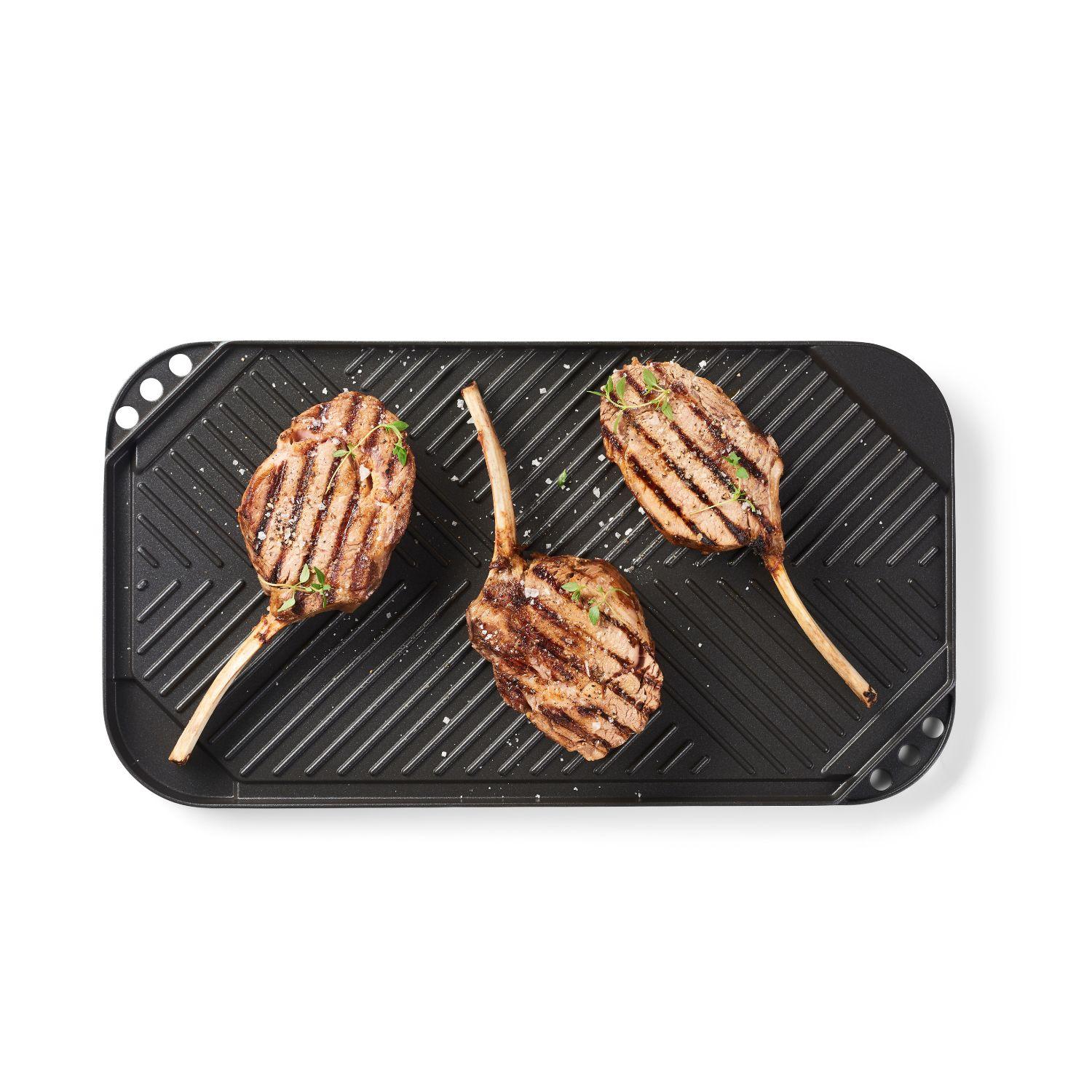 BANDEJA DE ALUMINIO 50X27X3 CM NEGRO DANGRILL - 2