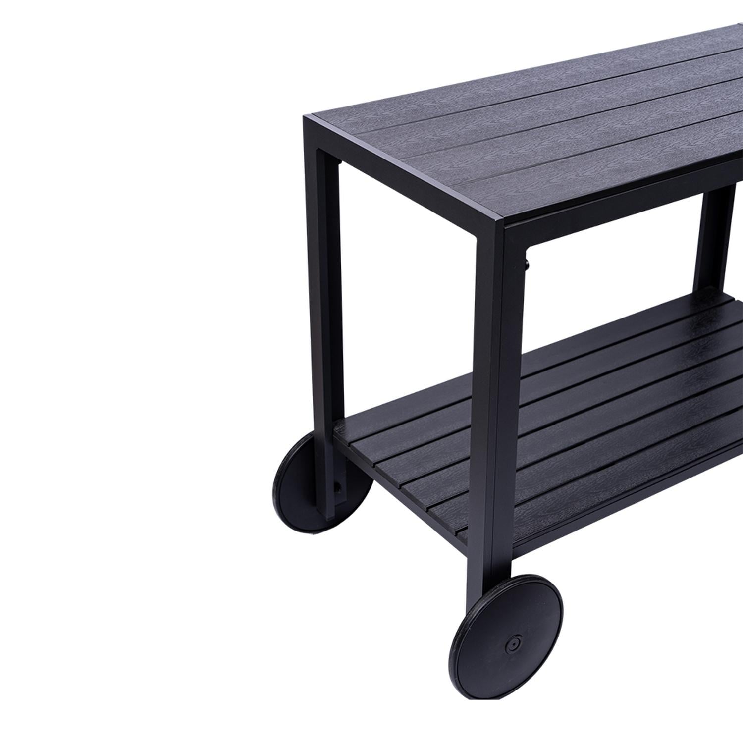 CARRO PARA TERRAZA NEGRO 90X45X74 CM DAY - 2