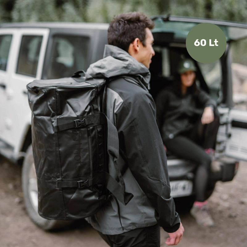 BOLSO DEPORTIVO IMPERMEABLE DUFFEL 60 LTS LHOTSE TAMAÑO TALLA UNICA - 2