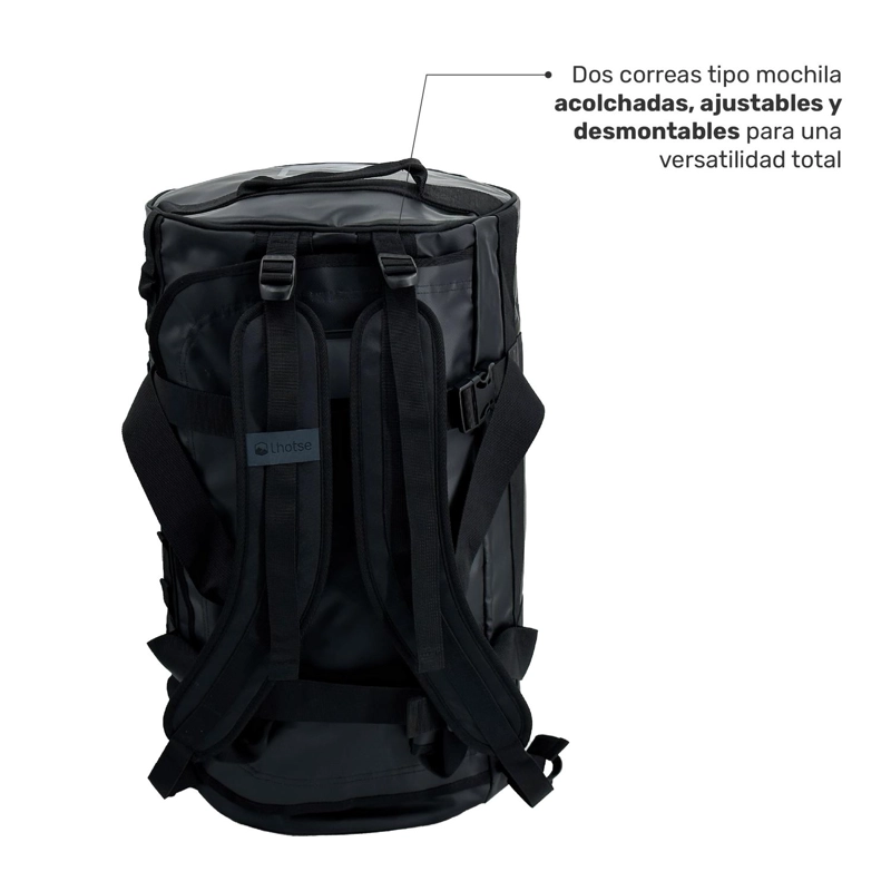 BOLSO DEPORTIVO IMPERMEABLE DUFFEL 60 LTS LHOTSE TAMAÑO TALLA UNICA - 6