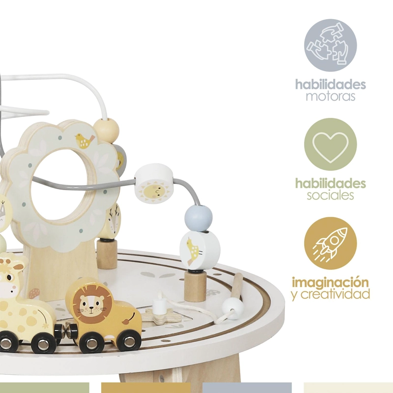 MESA INFANTIL APRENDIZAJE DIDACTICA 7 EN 1 MONTESSORI BANDU - 3
