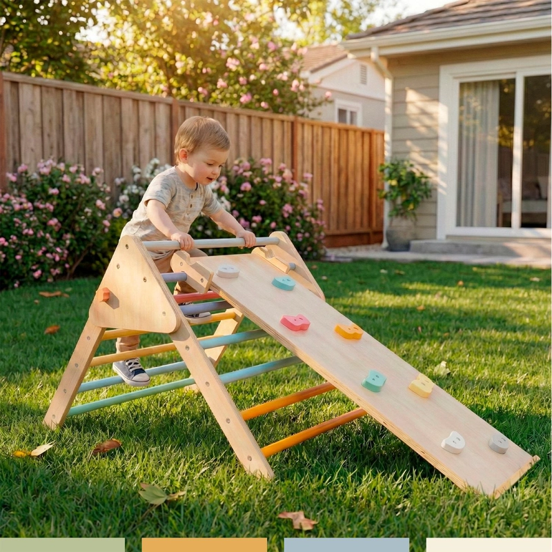 TORRE APRENDIZAJE INFANTIL PIKLER ESCALADA MONTESSORI BANDU - 5