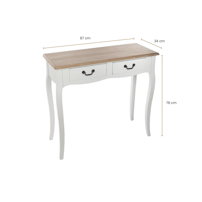 ARRIMO CHRYSA BLANCO 87 X 34 X 78 CM ATMOSPHERA - 6