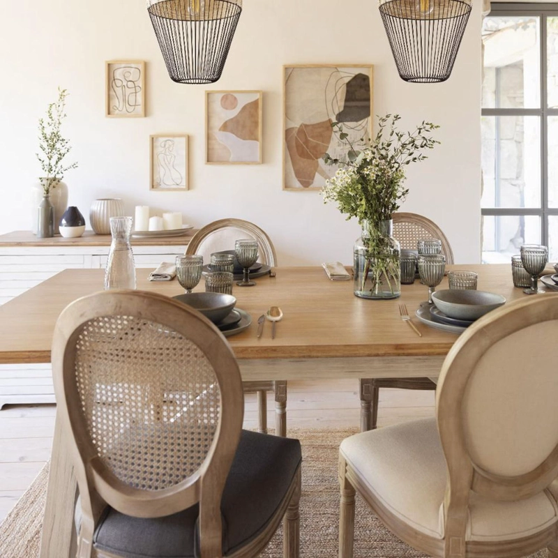 MESA DE COMEDOR MADERA OLBIA 200 X 100 X 76 CM ATMOSPHERA - 2
