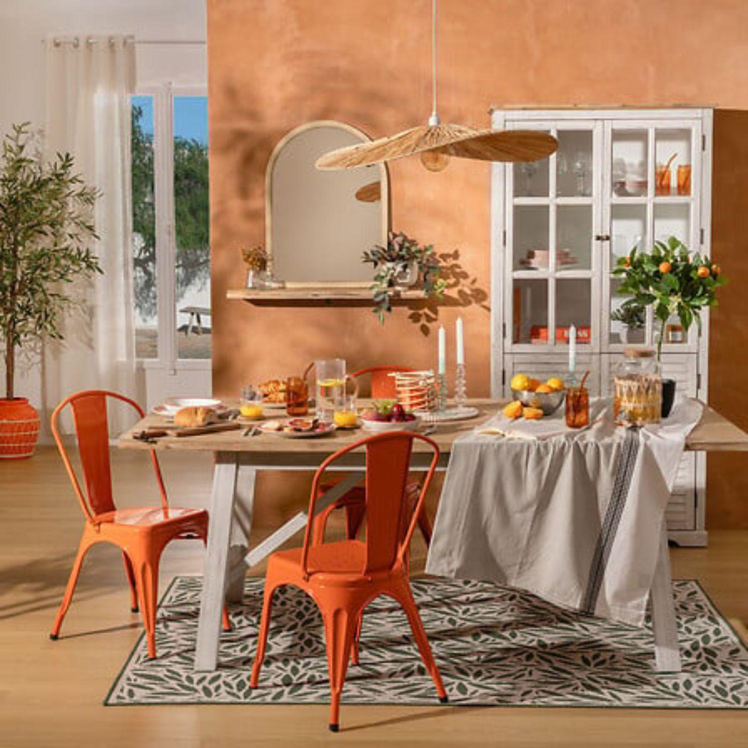 MESA DE COMEDOR MADERA OLBIA 200 X 100 X 76 CM ATMOSPHERA - 4
