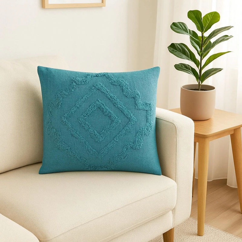 COJIN DECORATIVO DISEÑO INCA ALGODON Y POLIE STER ATMOSPHERA - 4