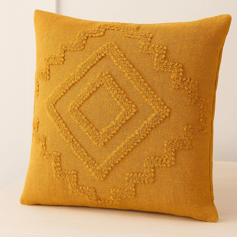 COJIN DECORATIVO DISEÑO INCA ALGODON Y POLIE STER ATMOSPHERA - 2
