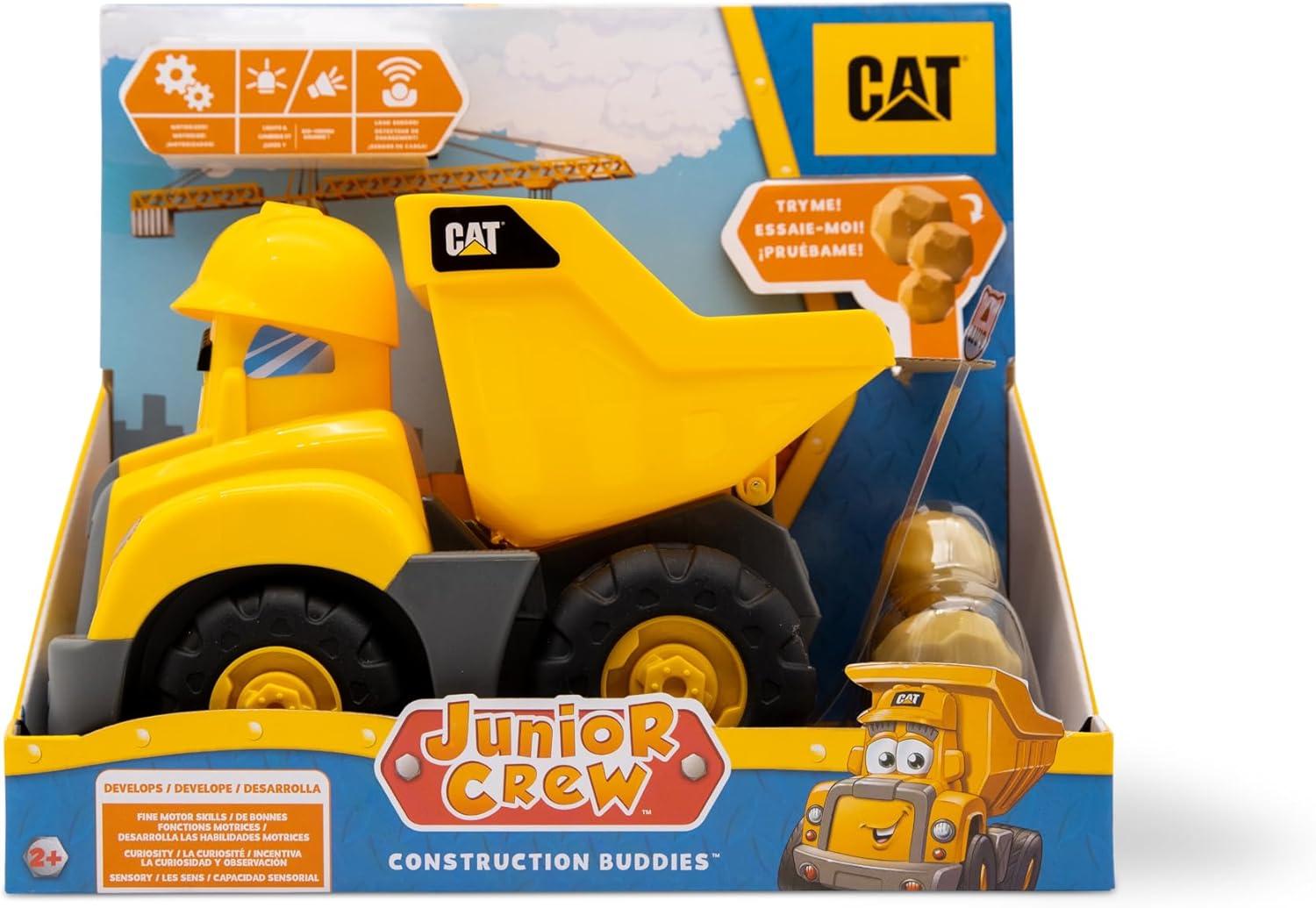 AUTO DE JUGUETE CONSTRUCCION JUNIOR CREW CAT - 5