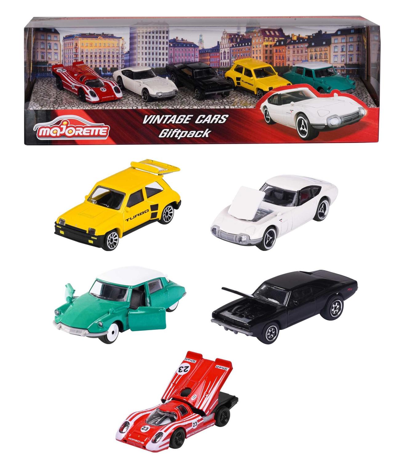 SET 5 AUTOS VINTAGE MAJORETTE - 1