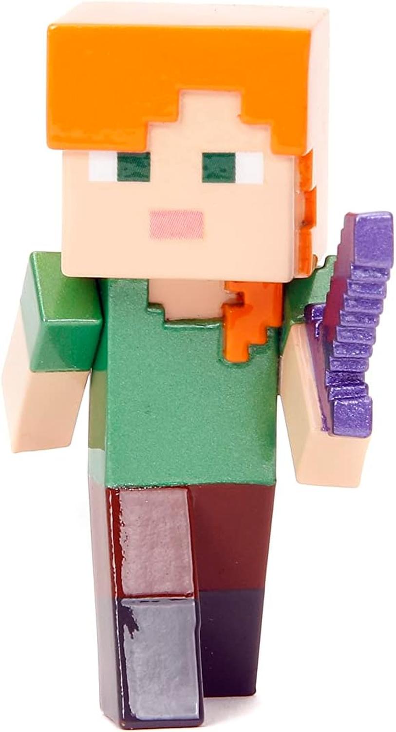 PACK 4 FIGURAS COLECCIONABLE MINECRAFT 9CM JADA - 7