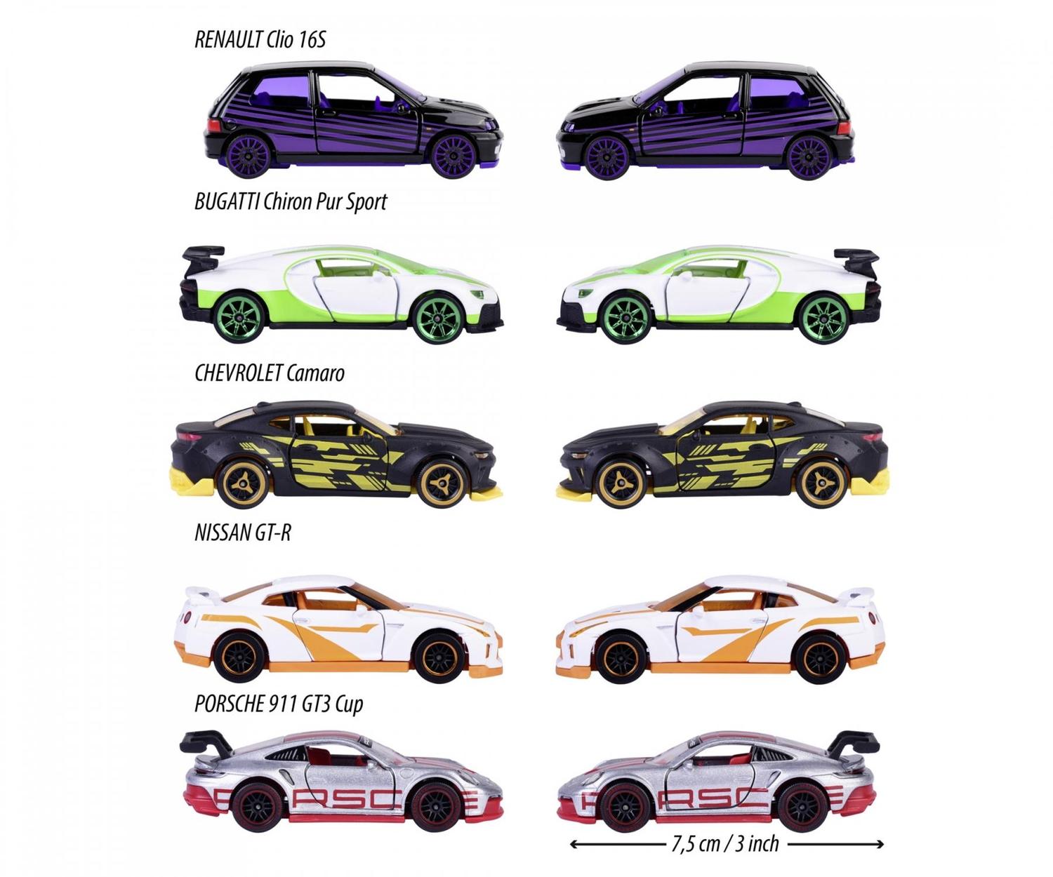 SET 5 AUTOS LIMITED EDITION MAJORETTE - 7